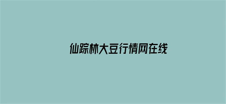 >仙踪林大豆行情网在线观看横幅海报图