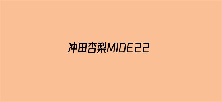 >冲田杏梨MIDE225在线观看横幅海报图