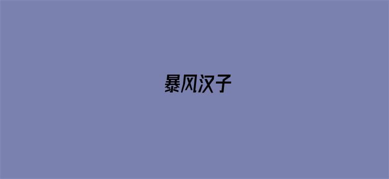 暴风汉子