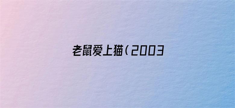 老鼠爱上猫（2003）