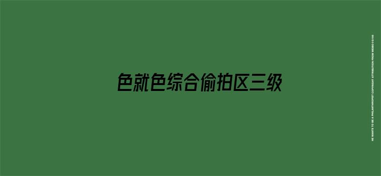 >色就色综合偷拍区三级横幅海报图